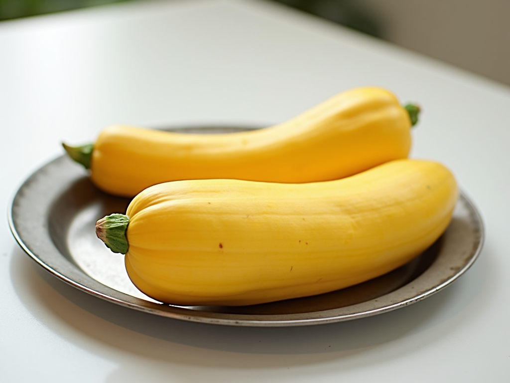 Fresh yellow summer squash